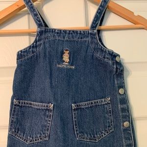 Ralph Lauren child’s Large denim dress